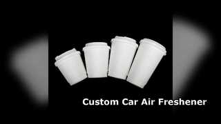 Custom Car Air Freshener Long Lasting Fragrance Card