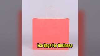 Custom Kraft Bags Eco Friendly Catering Retail