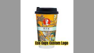 Eco Coffee Cups Double Wall Insulated Custom Logo
