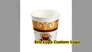 Eco Friendly PLA Cups Hot Cold Drinks Custom Logo