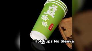 Hot Cups No Sleeve Heat Protection