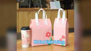 Hot Food Delivery Bags Keep Meals Fresh