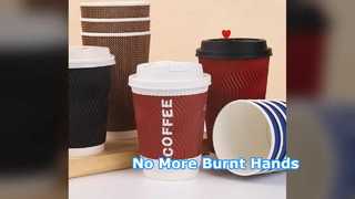 Hot Drink Burn? No More! Corrugated Cups