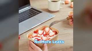 Leak Proof Food Containers Takeout Boxes