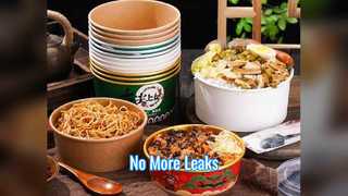 Premium Food Bowls Leak Proof & Grease Resistant