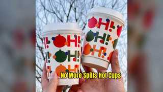 Leak Proof Coffee Cups Eco Friendly Takeaway