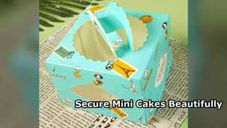 Mini Cake Boxes Protect Desserts Perfectly