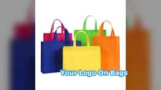 Niet-geweven tassen met aangepast logo